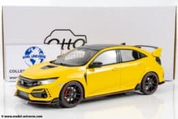 otto ot1111 honda civic type r fk8 yellow resin model 10