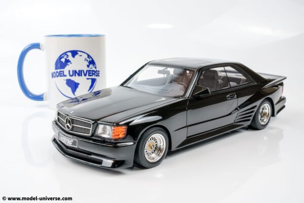 Otto Mobile - 1:18 Koenig Specials Mercedes 560 SEC Black 1992 - Limited Edition Resin Model 12 Otto Mobile - 1:18 Koenig Specials Mercedes 560 SEC Black 1992 - Limited Edition Resin Model