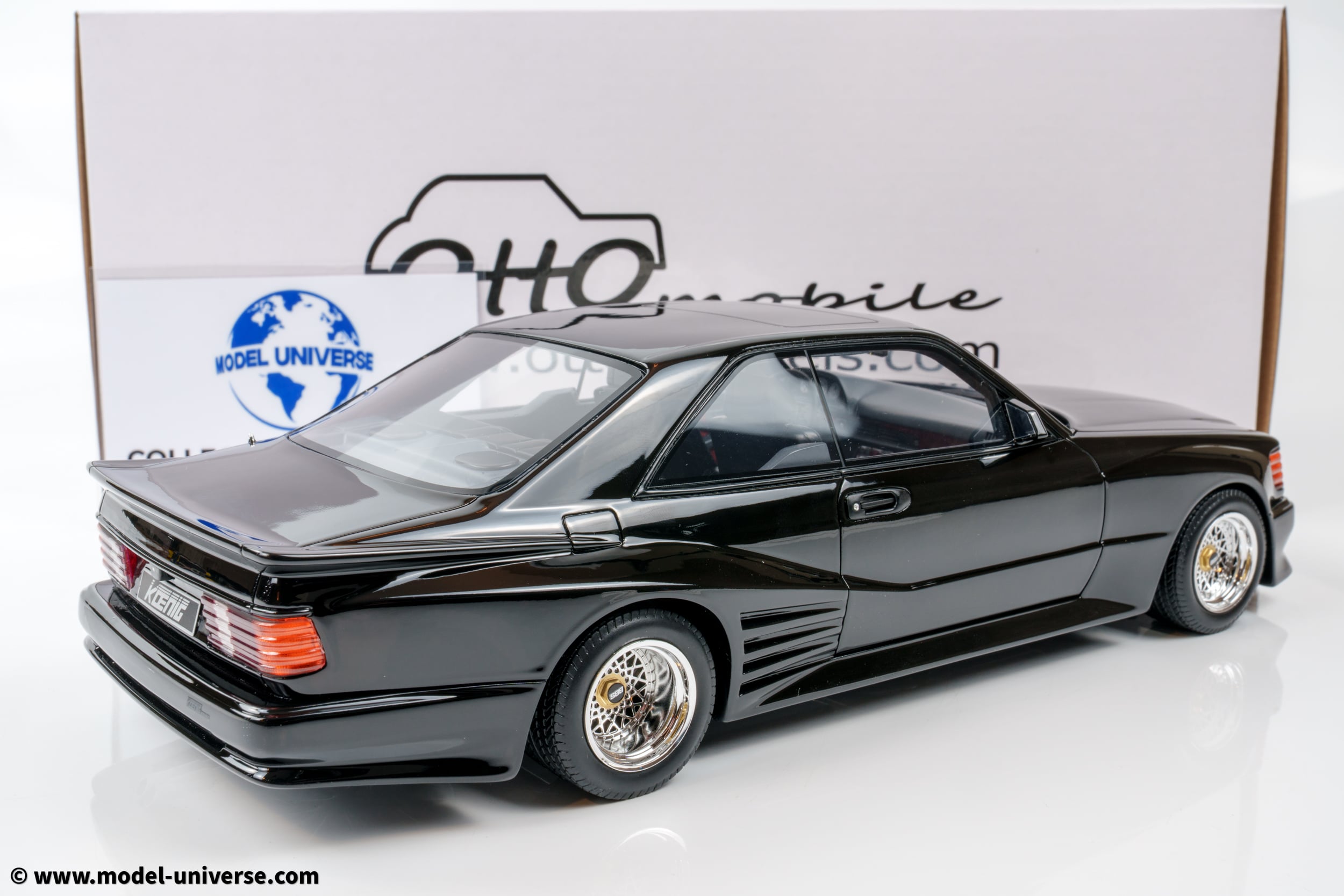 Otto Mobile - 1:18 Koenig Specials Mercedes 560 SEC Black 1992