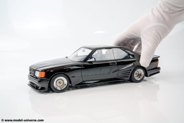 Otto Mobile - 1:18 Koenig Specials Mercedes 560 SEC Black 1992 - Limited Edition Resin Model 11 Otto Mobile - 1:18 Koenig Specials Mercedes 560 SEC Black 1992 - Limited Edition Resin Model