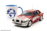 Otto Mobile - 1:18 Toyota Celica Twin Cam White J.Kakknunen, Haspengouw Rally 1985 - Limited Edition Resin Model