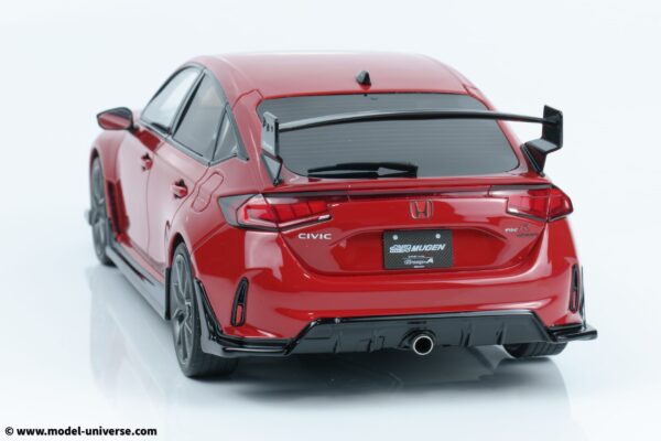 Otto Mobile - 1:18 Honda Civic Type R Mugen Rallye Red 2024 - Limited Edition Resin Model 12 Otto Mobile - 1:18 Honda Civic Type R Mugen Rallye Red 2024 - Limited Edition Resin Model