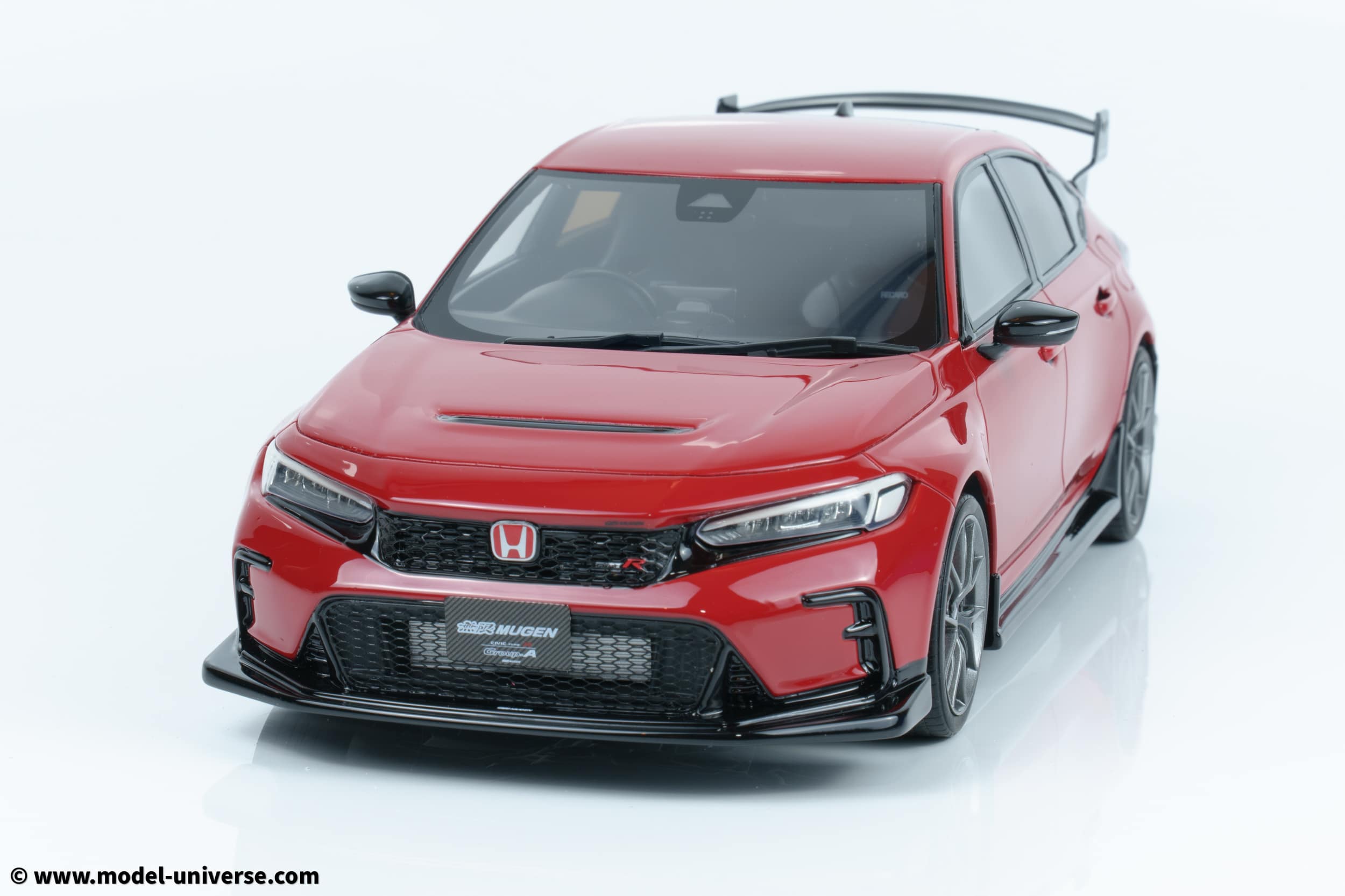 Otto Mobile - 1:18 Honda Civic Type R Mugen Rallye Red 2024 - Limited Edition Resin Model 4 Otto Mobile - 1:18 Honda Civic Type R Mugen Rallye Red 2024 - Limited Edition Resin Model
