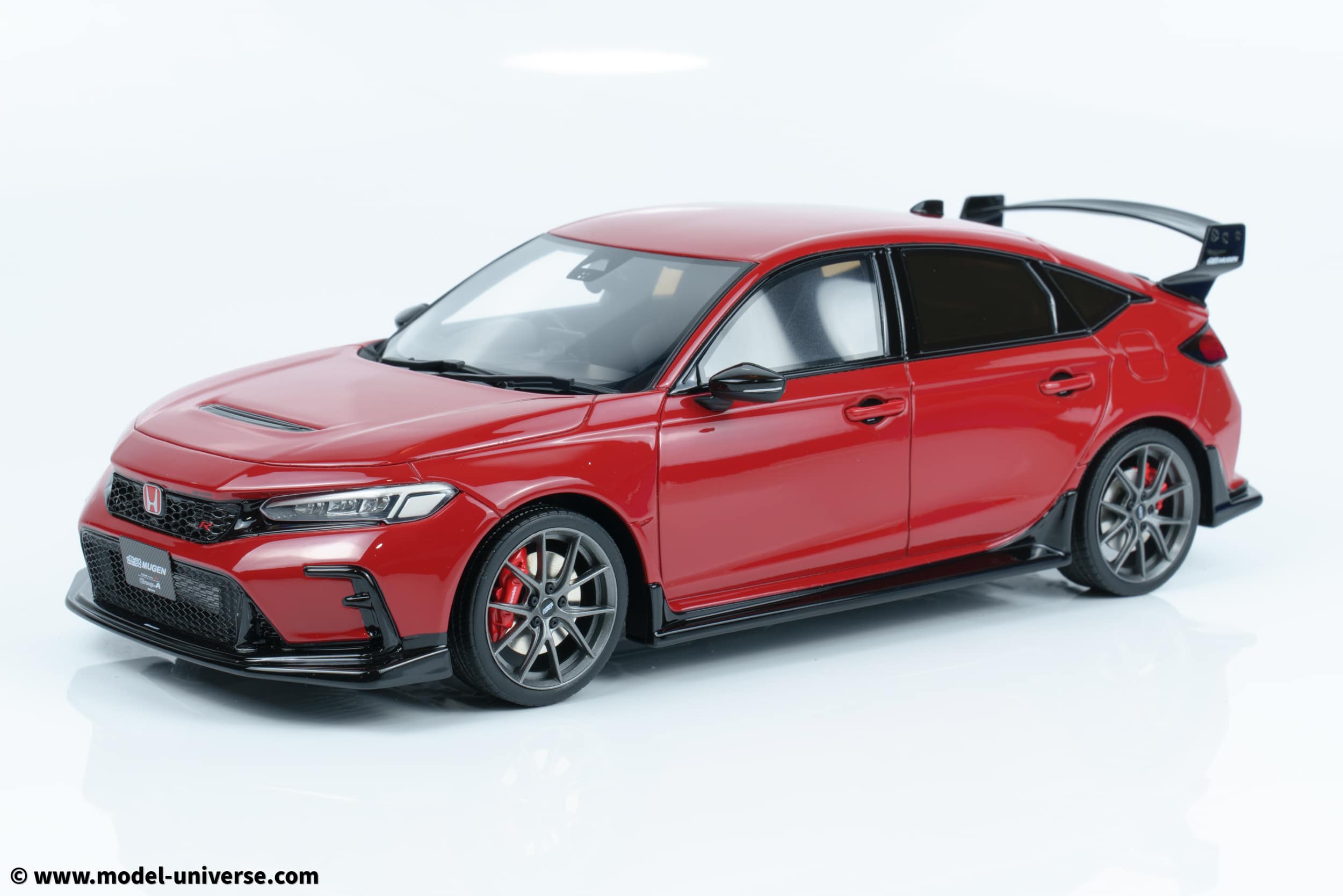 Otto Mobile - 1:18 Honda Civic Type R Mugen Rallye Red 2024 - Limited Edition Resin Model 7 Otto Mobile - 1:18 Honda Civic Type R Mugen Rallye Red 2024 - Limited Edition Resin Model