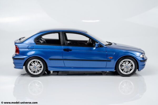 Otto Mobile - 1:18 BMW E46 318 TI Compact Estoril Blue 2002 - Limited Edition Resin Model 15 Otto Mobile - 1:18 BMW E46 318 TI Compact Estoril Blue 2002 - Limited Edition Resin Model