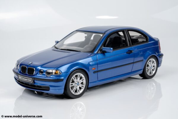 Otto Mobile - 1:18 BMW E46 318 TI Compact Estoril Blue 2002 - Limited Edition Resin Model 11 Otto Mobile - 1:18 BMW E46 318 TI Compact Estoril Blue 2002 - Limited Edition Resin Model