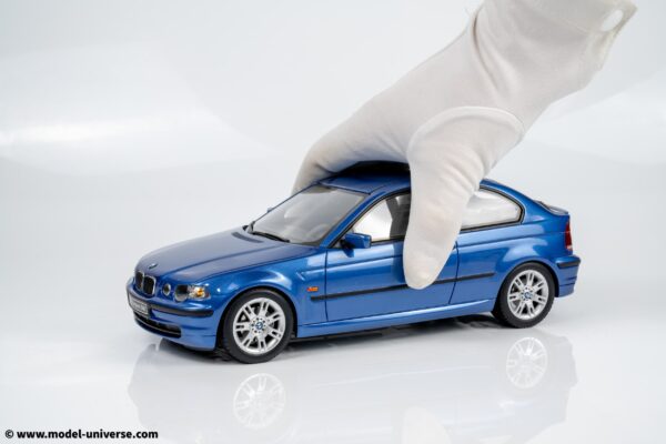 Otto Mobile - 1:18 BMW E46 318 TI Compact Estoril Blue 2002 - Limited Edition Resin Model 10 Otto Mobile - 1:18 BMW E46 318 TI Compact Estoril Blue 2002 - Limited Edition Resin Model