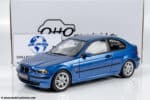 Otto Mobile - 1:18 BMW E46 318 TI Compact Estoril Blue 2002 - Limited Edition Resin Model