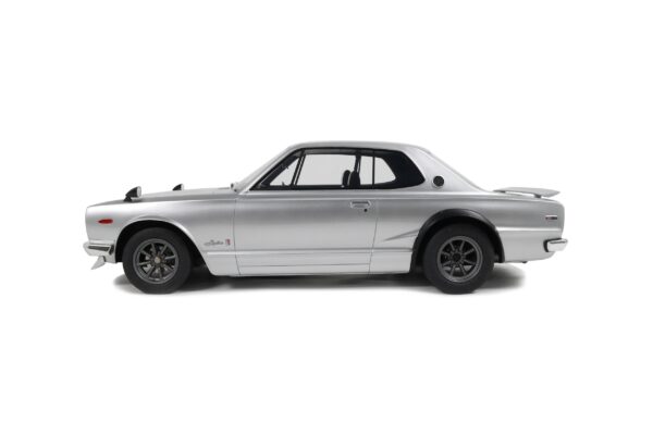 Otto Mobile 1:12 Nissan Skyline 2000 GT-R (KPGC10) 1971 Silver 700 (G094) Limited Edition Resin Model 11 Otto Mobile 1:12 Nissan Skyline 2000 GT-R (KPGC10) 1971 Silver 700 (G094) Limited Edition Resin Model