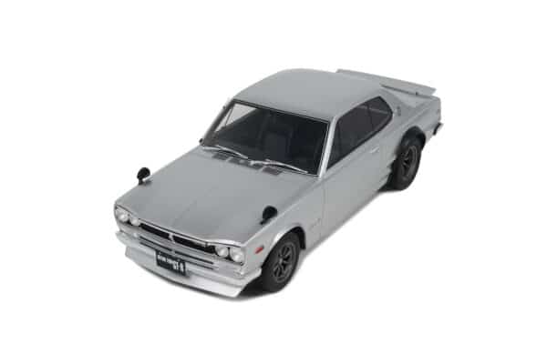Otto Mobile 1:12 Nissan Skyline 2000 GT-R (KPGC10) 1971 Silver 700 (G094) Limited Edition Resin Model 14 Otto Mobile 1:12 Nissan Skyline 2000 GT-R (KPGC10) 1971 Silver 700 (G094) Limited Edition Resin Model