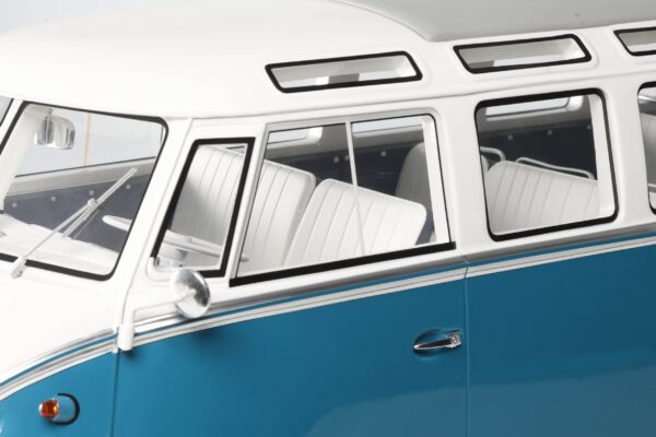 Otto Mobile 1:12 Volkswagen Combi Type 2 (T1) Samba 1962 Regatta Blue (G102) Limited Edition Resin Model 15 Otto Mobile 1:12 Volkswagen Combi Type 2 (T1) Samba 1962 Regatta Blue (G102) Limited Edition Resin Model