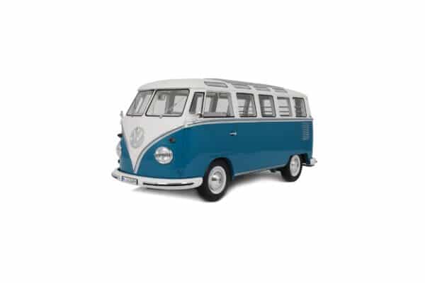 Otto Mobile 1:12 Volkswagen Combi Type 2 (T1) Samba 1962 Regatta Blue (G102) Limited Edition Resin Model