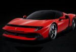 BBR - 1:18 Ferrari 849 Testarossa Rosso Corsa with Black Roof - Limited Edition Resin Model