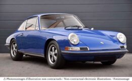 norev - 1:18 porsche 911 s 1969 blue