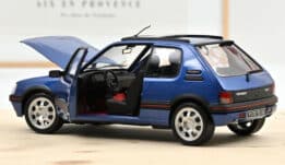 peugeot 205 gti 19 with windowroof 1992 miami blue 1 18 2