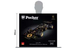 1:8 Lotus 72D No.8 Emerson Fittipaldi Winner 1972 British GP - Diecast Pre-Painted Model Kit - Pocher