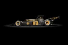 1:8 Lotus 72D No.8 Emerson Fittipaldi Winner 1972 British GP - Diecast Pre-Painted Model Kit - Pocher