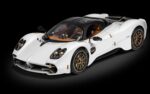 Pocher - 1:8 Pagani Utopia Coupe Pearl White - Pre-Painted Diecast Model Kit