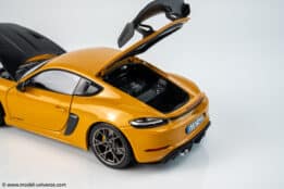 Norev 1:18 Porsche Cayman GT4 RS w/Weissach Bahama Yellow Pack 2023 (187252)