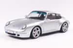 Solido - 1:18 Porsche 911 (993) Carrera 4S Polar Silver 1996 - Diecast Model