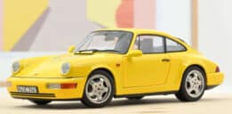 porsche 911 carrera 2 1992 yellow 1 18
