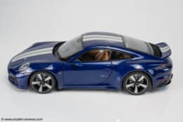 porsche 911 sport classic minichamps blue 12