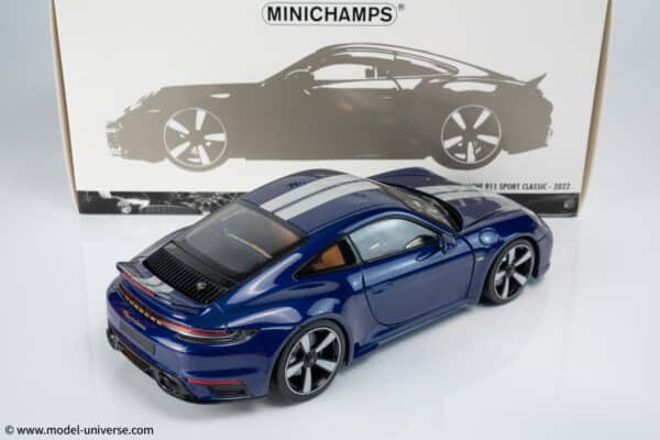 porsche 911 sport classic minichamps blue 15