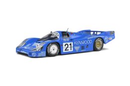 Solido S1805504 Porsche 956 LH 24 Le Mans 1983 Andretti #21 Blue Diecast Model Car