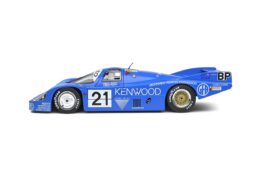 Solido S1805504 Porsche 956 LH 24 Le Mans 1983 Andretti #21 Blue Diecast Model Car