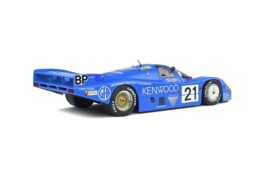 Solido S1805504 Porsche 956 LH 24 Le Mans 1983 Andretti #21 Blue Diecast Model Car