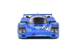 Solido S1805504 Porsche 956 LH 24 Le Mans 1983 Andretti #21 Blue Diecast Model Car