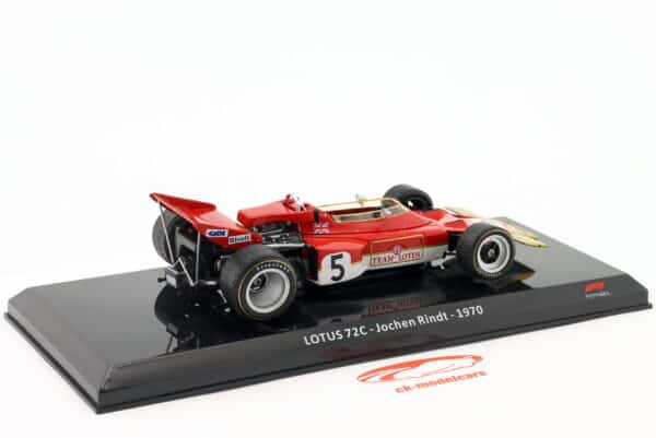 Premium Collectibles 1:24 Lotus 72C No.5 Jochen Rindt F1 World Champion 1970 (MW2ALA0038) Diecast Model 8 Premium Collectibles 1:24 Lotus 72C No.5 Jochen Rindt F1 World Champion 1970 (MW2ALA0038) Diecast Model