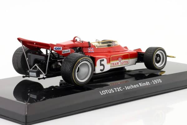 Premium Collectibles 1:24 Lotus 72C No.5 Jochen Rindt F1 World Champion 1970 (MW2ALA0038) Diecast Model 10 Premium Collectibles 1:24 Lotus 72C No.5 Jochen Rindt F1 World Champion 1970 (MW2ALA0038) Diecast Model