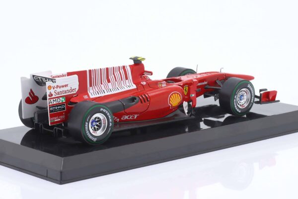 1:24 Ferrari F10 No.8 Fernando Alonso 2010 F1 Season - Diecast Model 10 1:24 Ferrari F10 No.8 Fernando Alonso 2010 F1 Season - Diecast Model