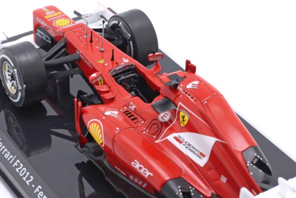 1:24 Ferrari F10 No.8 Fernando Alonso 2010 F1 Season - Diecast Model 12 1:24 Ferrari F10 No.8 Fernando Alonso 2010 F1 Season - Diecast Model