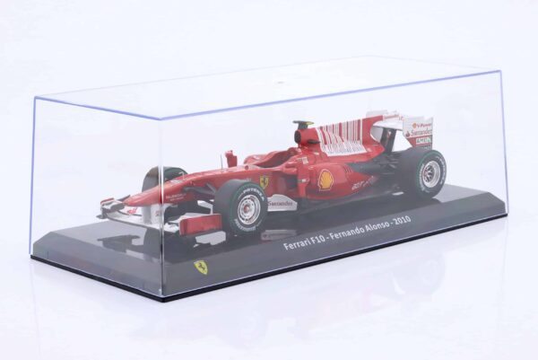 1:24 Ferrari F10 No.8 Fernando Alonso 2010 F1 Season - Diecast Model 9 1:24 Ferrari F10 No.8 Fernando Alonso 2010 F1 Season - Diecast Model