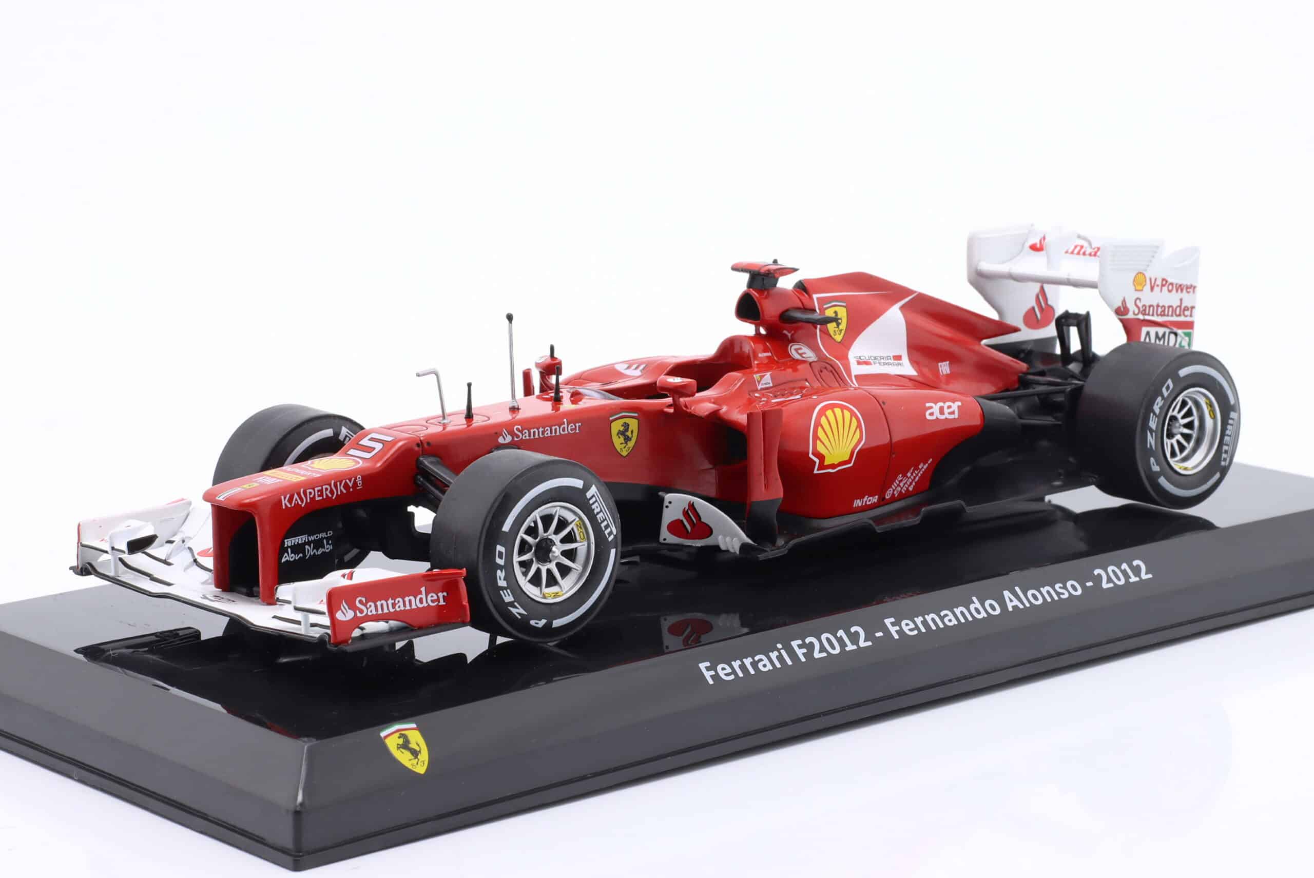 1:24 Ferrari F2012 No.5 Fernando Alonso 2012 F1 Season - Diecast Model 1 1:24 Ferrari F2012 No.5 Fernando Alonso 2012 F1 Season - Diecast Model