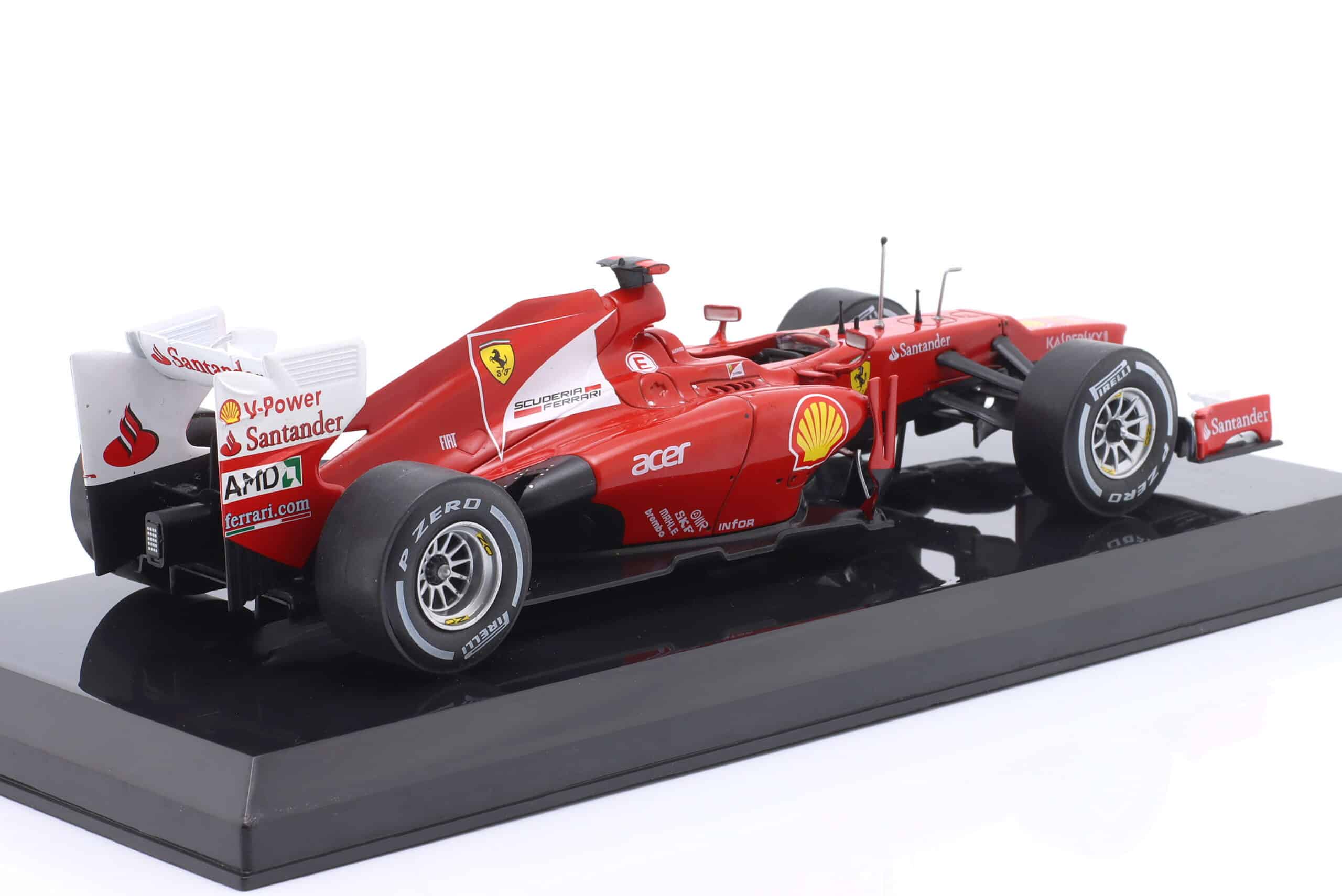 1:24 Ferrari F2012 No.5 Fernando Alonso 2012 F1 Season - Diecast Model 4 1:24 Ferrari F2012 No.5 Fernando Alonso 2012 F1 Season - Diecast Model