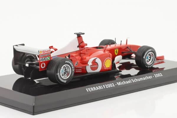 1:24 Ferrari F2002 No.1 Michael Schumacher F1 World Champion 2002 - Diecast Model
