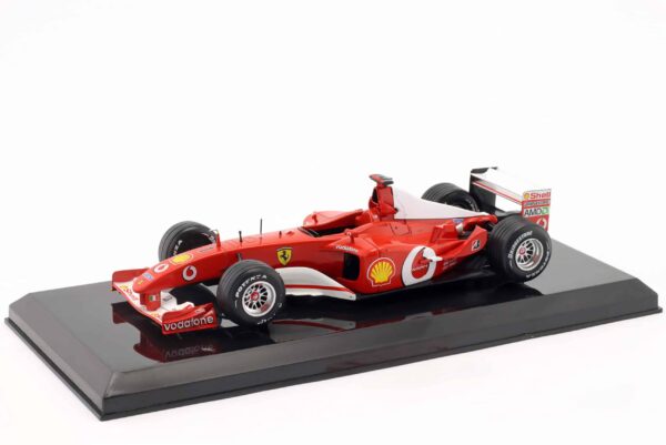 1:24 Ferrari F2002 No.1 Michael Schumacher F1 World Champion 2002 - Diecast Model 11 1:24 Ferrari F2002 No.1 Michael Schumacher F1 World Champion 2002 - Diecast Model