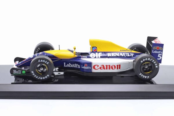 1:24 Williams FW14B No.5 Nigel Mansell 1992 F1 World Champion - Diecast Model 8 1:24 Williams FW14B No.5 Nigel Mansell 1992 F1 World Champion - Diecast Model