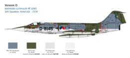 Italeri - 1:32 F-104 Starfighter G/S - Upgraded Edition RF Version (2514) Model Kit