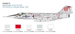 Italeri - 1:32 F-104 Starfighter G/S - Upgraded Edition RF Version (2514) Model Kit