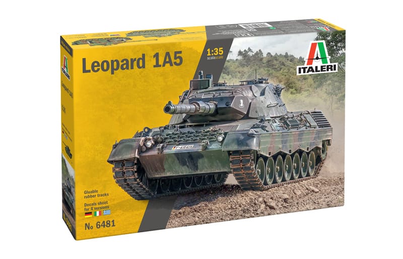 italeri - 1:35 leopard 1a5