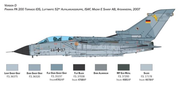 Italeri - 1:32 Tornado IDS (2520) 40th Anniversary Model Kit 15 Italeri - 1:32 Tornado IDS (2520) 40th Anniversary Model Kit