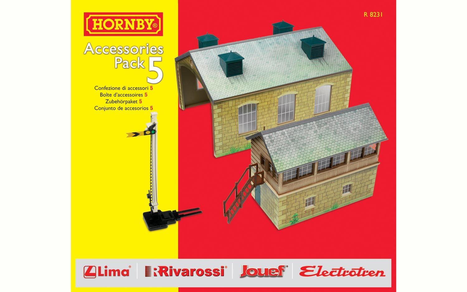 Hornby - Building Extension Pack 5 (R8231) OO Gauge