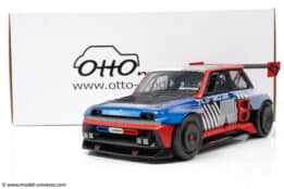 Otto Mobile - 1:18 Renault 5 Turbo 3E E-Tech Metal Blue 2023 - Limited Edition Resin Model