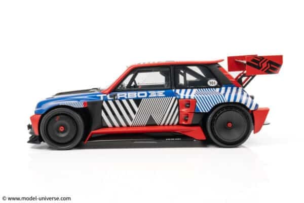 Otto Mobile - 1:18 Renault 5 Turbo 3E E-Tech Metal Blue 2023 - Limited Edition Resin Model