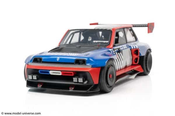 Otto Mobile - 1:18 Renault 5 Turbo 3E E-Tech Metal Blue 2023 - Limited Edition Resin Model
