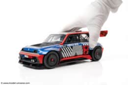 Otto Mobile - 1:18 Renault 5 Turbo 3E E-Tech Metal Blue 2023 - Limited Edition Resin Model